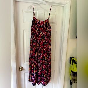 Floral Spaghetti Strap Dress